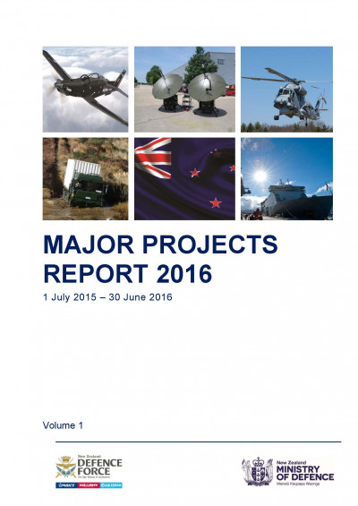 Major Projects Report 2016 Volume 1
