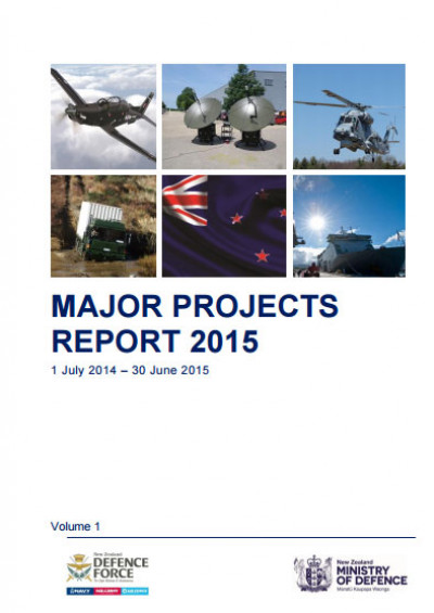 major projects reports 2015 vol 1 cover