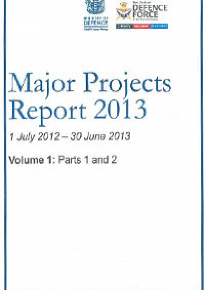 Major Project report 2013 Vol. 1 Part 1 and 2