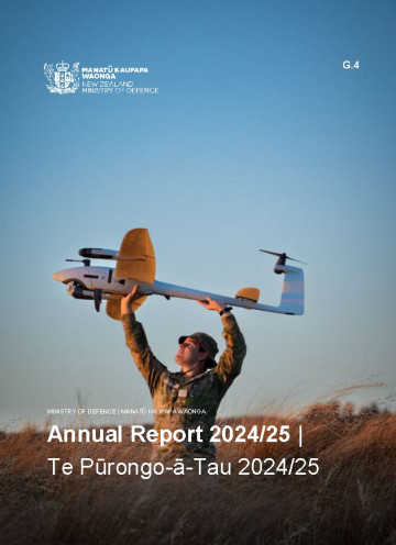 Ministry of Defence Manatū Kaupapa Waonga Annual Report 2025