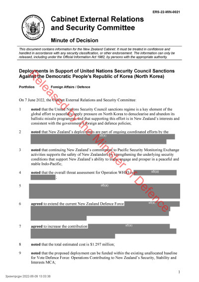 UNSC Sanctions Against the DPRK