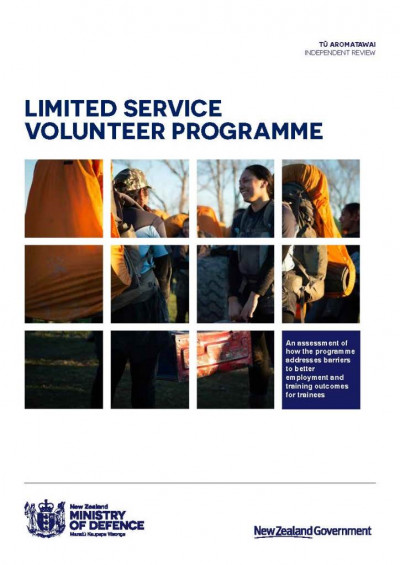 Limited Service Volunteer Report