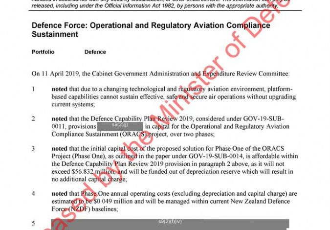 Operational and Regulatory Aviation Compliance Sustainment