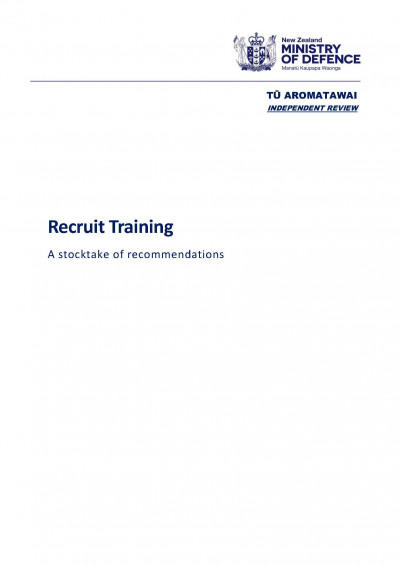 Recruit Training teaser image