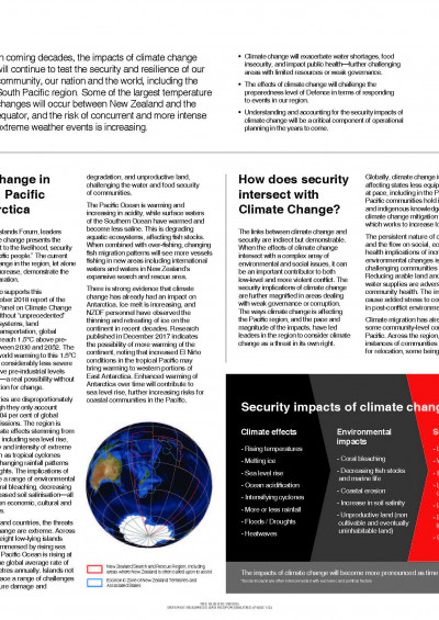 Climate Change and Security 2018 Summary P1