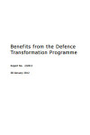Benefits from the Defence Transformation Programme front page 200x300